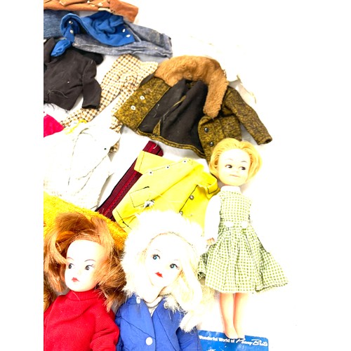 50 - Selection of vintage dolls and accessories to include Sindy, Patch, Tressy, Penny Brite, Walker Sind... 