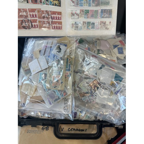 146 - Large job lot of stamps , albums etc