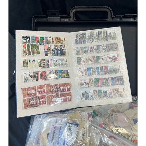 146 - Large job lot of stamps , albums etc