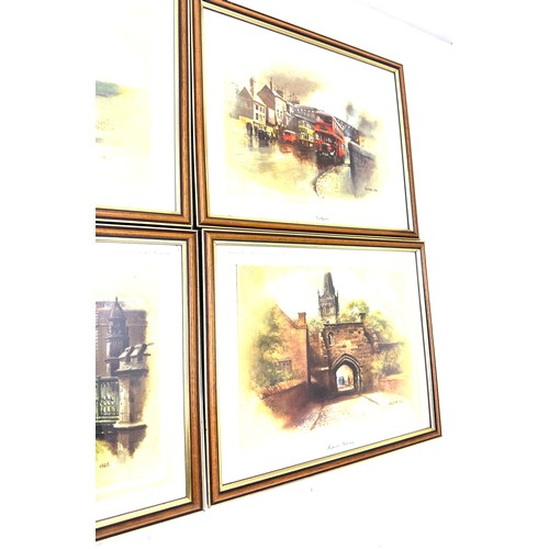 109 - 4 Framed Weston prints, frame measures approximately 13 inches by 11 inches