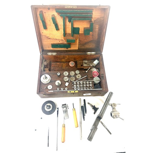 31 - Vintage boxed set of watch makers tools