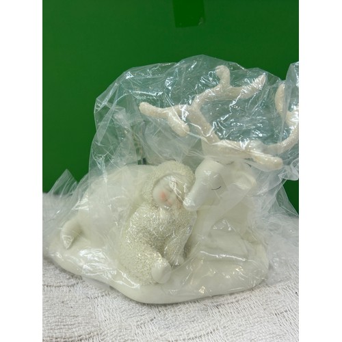 22 - Boxed Snowbabies A well earnt rest Figurine / 56.69498 Dept 56, Snowbabies yours secrets safe with m... 