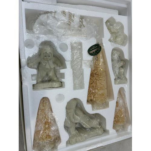 22 - Boxed Snowbabies A well earnt rest Figurine / 56.69498 Dept 56, Snowbabies yours secrets safe with m... 