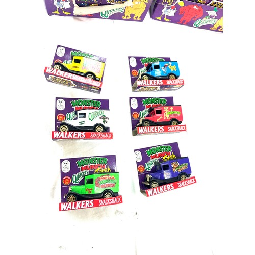 27 - Large selection of Six Crazy Diecast models to collect to include Mega Monster Munch, Quavers, Frenc... 