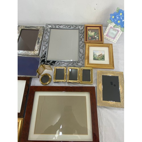 254 - Selection of assorted photo frames