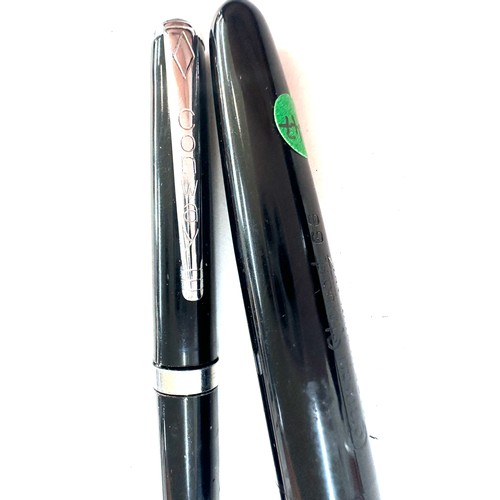 569 - Black Conway Stewart pen 66 and pencil boxed