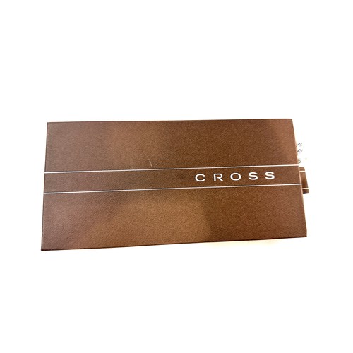 560 - Cross stainless pen and ball pen set