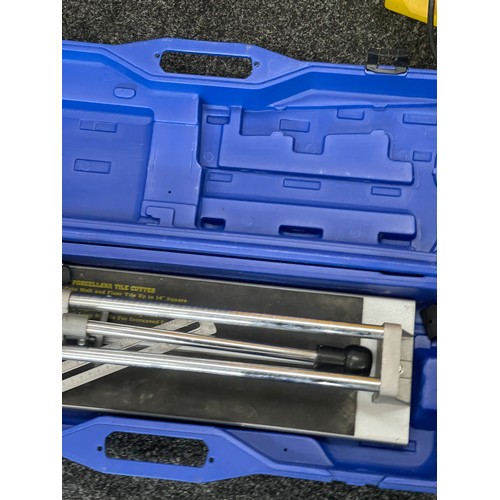 226 - Selection of tools includes tile cutter, tramsformer etc