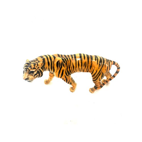 396 - Beswick Leopard Model No. 1082 gloss pattern, Beswick Tigress Figurine model 1486, both in good over... 