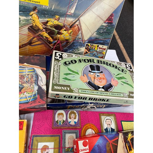 132 - Large selection of assorted games includes world soccer, Helmsman, loose your shirt etc