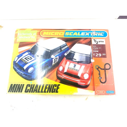 51 - Hornby Micro scalextric mini challenge, untested