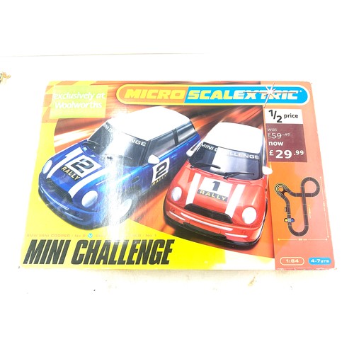 51 - Hornby Micro scalextric mini challenge, untested