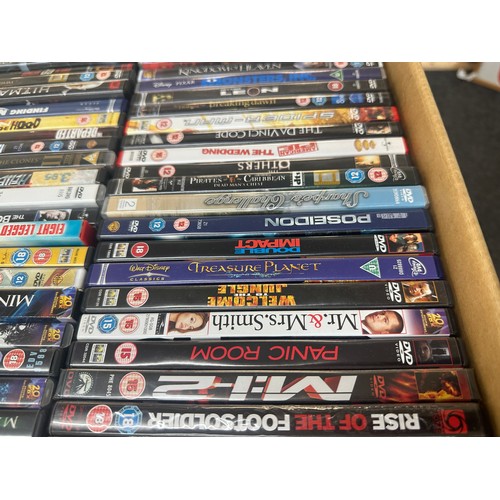 220 - Large selection of dvd's approximately 160 in total to include  Disney,  Panic room,Harry Potter etc