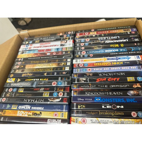 220 - Large selection of dvd's approximately 160 in total to include  Disney,  Panic room,Harry Potter etc