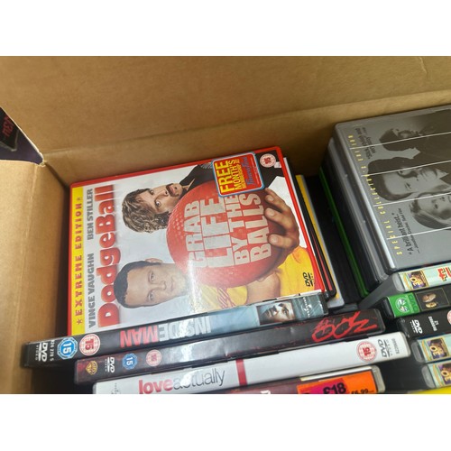 150 - Large selection of dvd's to include a selection of Box sets such as Prison break, Star trek etc