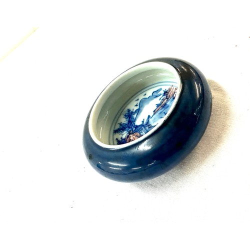 622 - Chinese trinket dish, marks to base