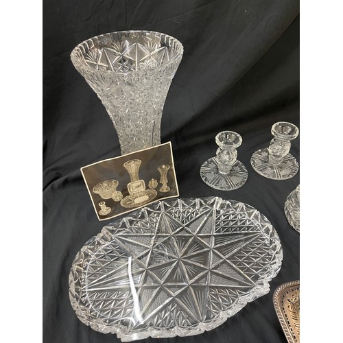 204 - Large selection of presentation cut glass