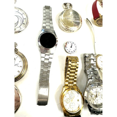 513 - Selection of vintage and later watch/ pocket watch parts, some run