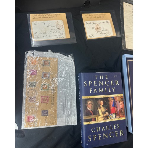 503 - Selection of vintage ephemera includes Love Letters, The spencer family signed book The book common ... 