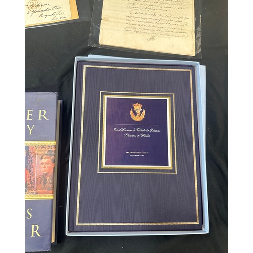 503 - Selection of vintage ephemera includes Love Letters, The spencer family signed book The book common ... 