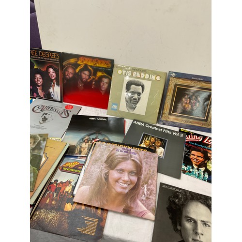 43 - Selection of records includes Bee gees, otis rodding, living legends, abba etc