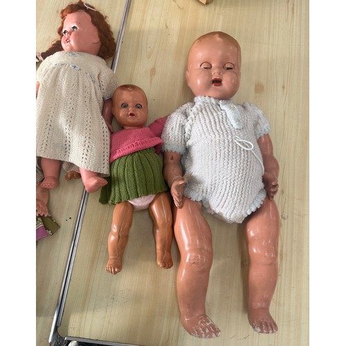 234 - Large selection of vintage dolls