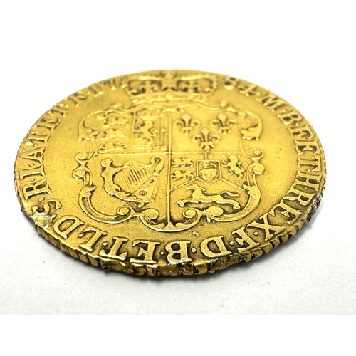 63 - 1784 George 111 gold guinea