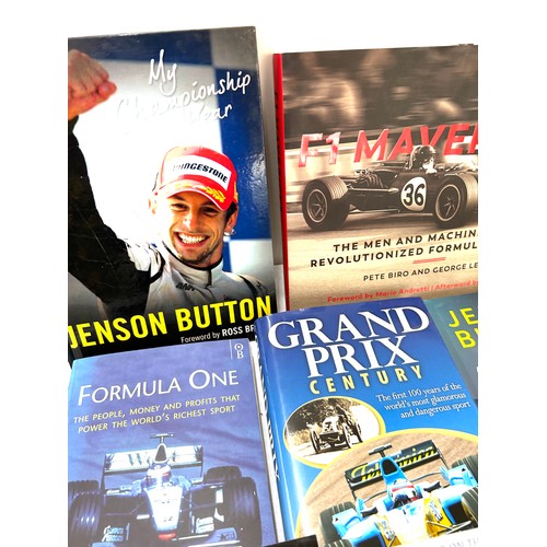 284 - Selection of formula one books and magazines