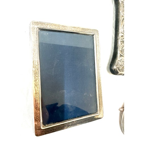 480 - Four hallmarked silver frames