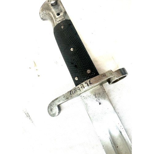 457 - British 1887 pattern sword bayonet pattern sword bayonet various markings