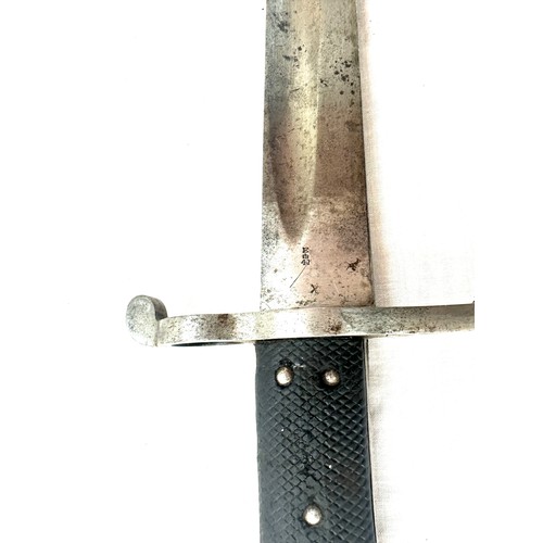 456 - British 1856 pattern yatagan sword bayonet