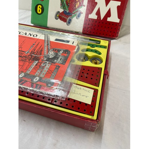 89 - Vintage boxed meccano set number 6