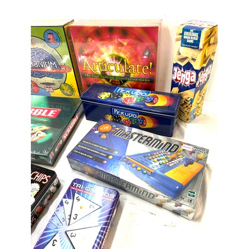 239 - Selection of new board games to include Cranium, scrabble, articulate, mastermind etc