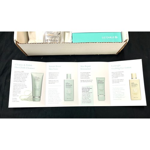 97 - Brand new and packaged Liz Earle skin care products, Share the beauty secret collection