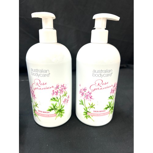 66 - Selection of 5 brand new Australian bodycare skin wash to include Citrus, Eucalyptis and Rose Gerani... 