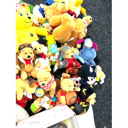 183 - Large selection of vintage and later teddy bears and dolls to include Harrods 2002, Princess House D... 