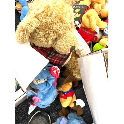 183 - Large selection of vintage and later teddy bears and dolls to include Harrods 2002, Princess House D... 