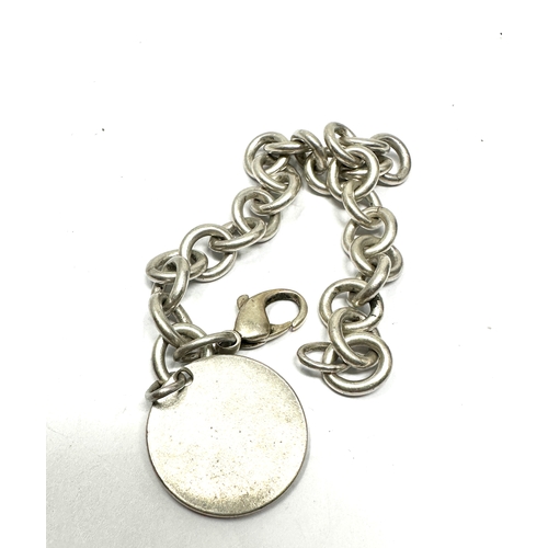 309 - A silver bracelet by Tiffany and Co (35g)