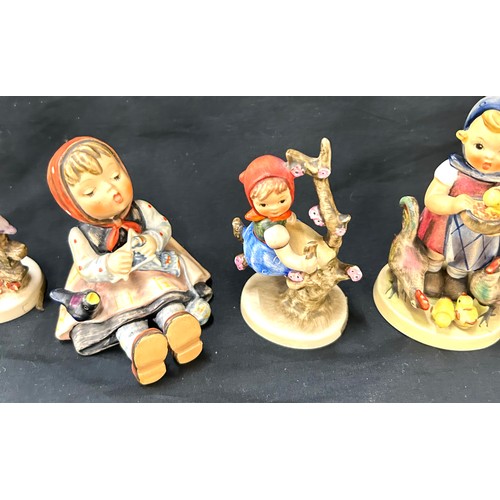 406 - Selection of Hummel Goebel figures