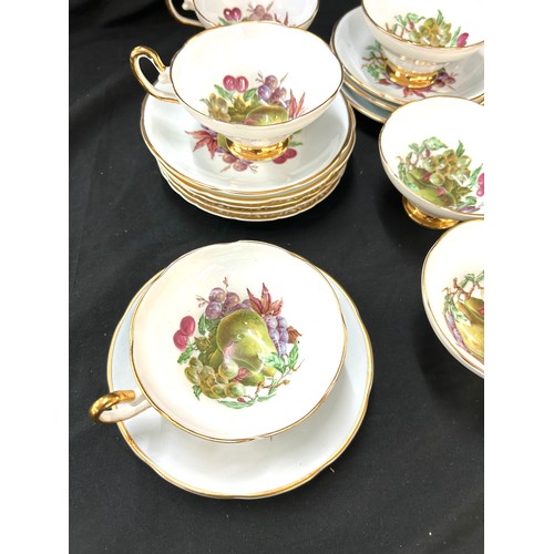 38 - Selectiong of part tea sets includes regency, lubers bone chine 22kt