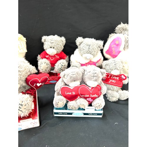 74 - Selection of vintage Me to You Teddy Bears