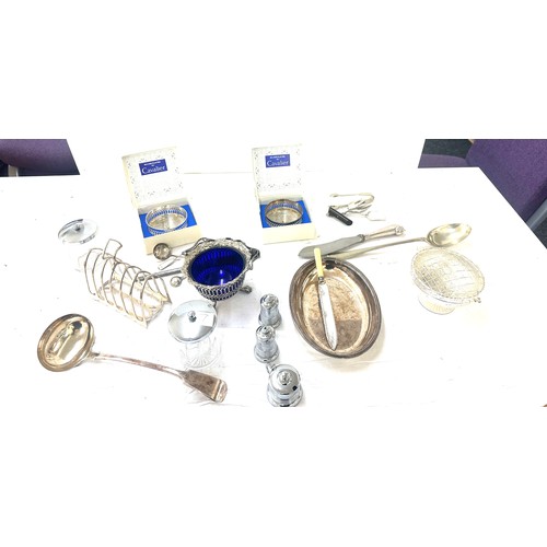 73 - Vintage silver plated items