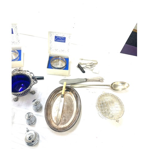 73 - Vintage silver plated items