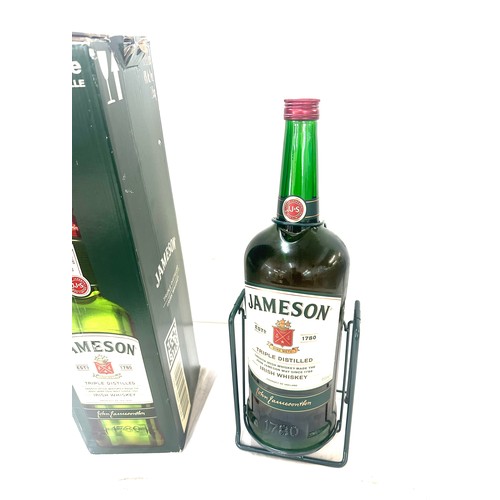 Jameson Irish Whiskey 4.5 litre bottle in cradle, boxed