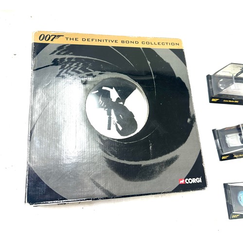 61 - Selection of James Bond 007 items too included original boxed The Definitive Bond Collection and cas... 