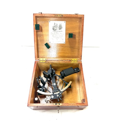 69 - Vintage Cooke Marine sextant with key