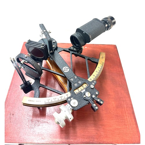 69 - Vintage Cooke Marine sextant with key