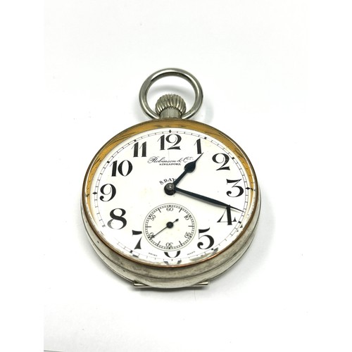 384 - Goliath Gents Hand-wind Pocket Watch Working