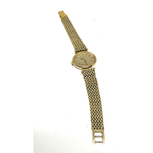 391 - OMEGA Gold Tone Ladies Vintage Hand-wind Wristwatch Working