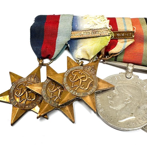 454 - WW2 ERII Officers Navy Mounted Medal Group inc officers decoration gv1 long service medal and ER11 c... 